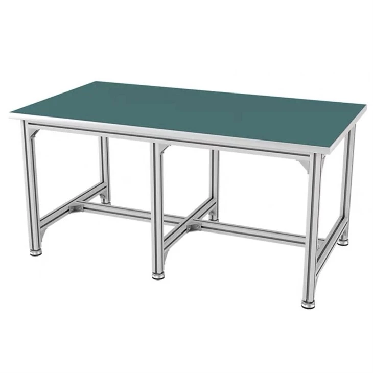 High Quality ESD Flat Aluminum Workbench Work Table